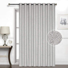 Load image into Gallery viewer, Sunbar Lined Blackout Grommet Patio Panel

