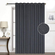 Load image into Gallery viewer, Sunbar Lined Blackout Grommet Patio Panel
