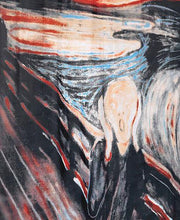 Load image into Gallery viewer, The Scream by Edvard Munch Fabric Shower Curtain
