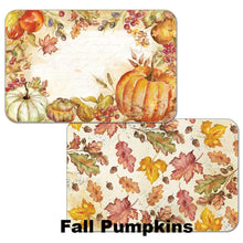 Load image into Gallery viewer, Autumn Reversible Plastic Placemats
