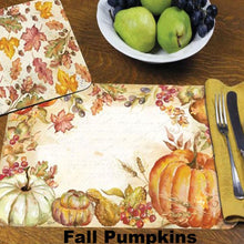 Load image into Gallery viewer, Autumn Reversible Plastic Placemats
