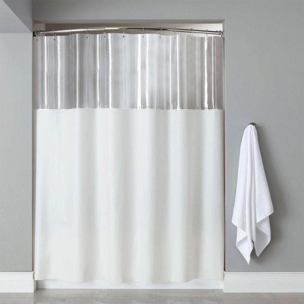 Window Vinyl Shower Curtain