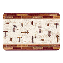 Load image into Gallery viewer, Wine Steward Foam Backing Vinyl Placemat
